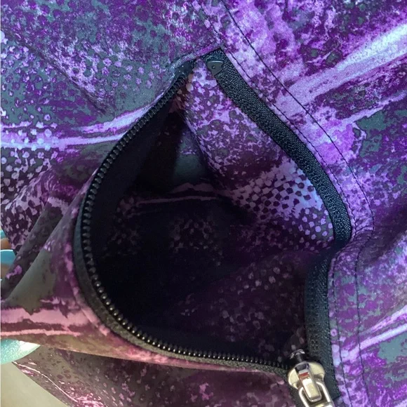 Purple Plaid Hooded Jacket - Picture 5 of 9